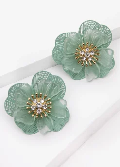 Flower Stud Earrings