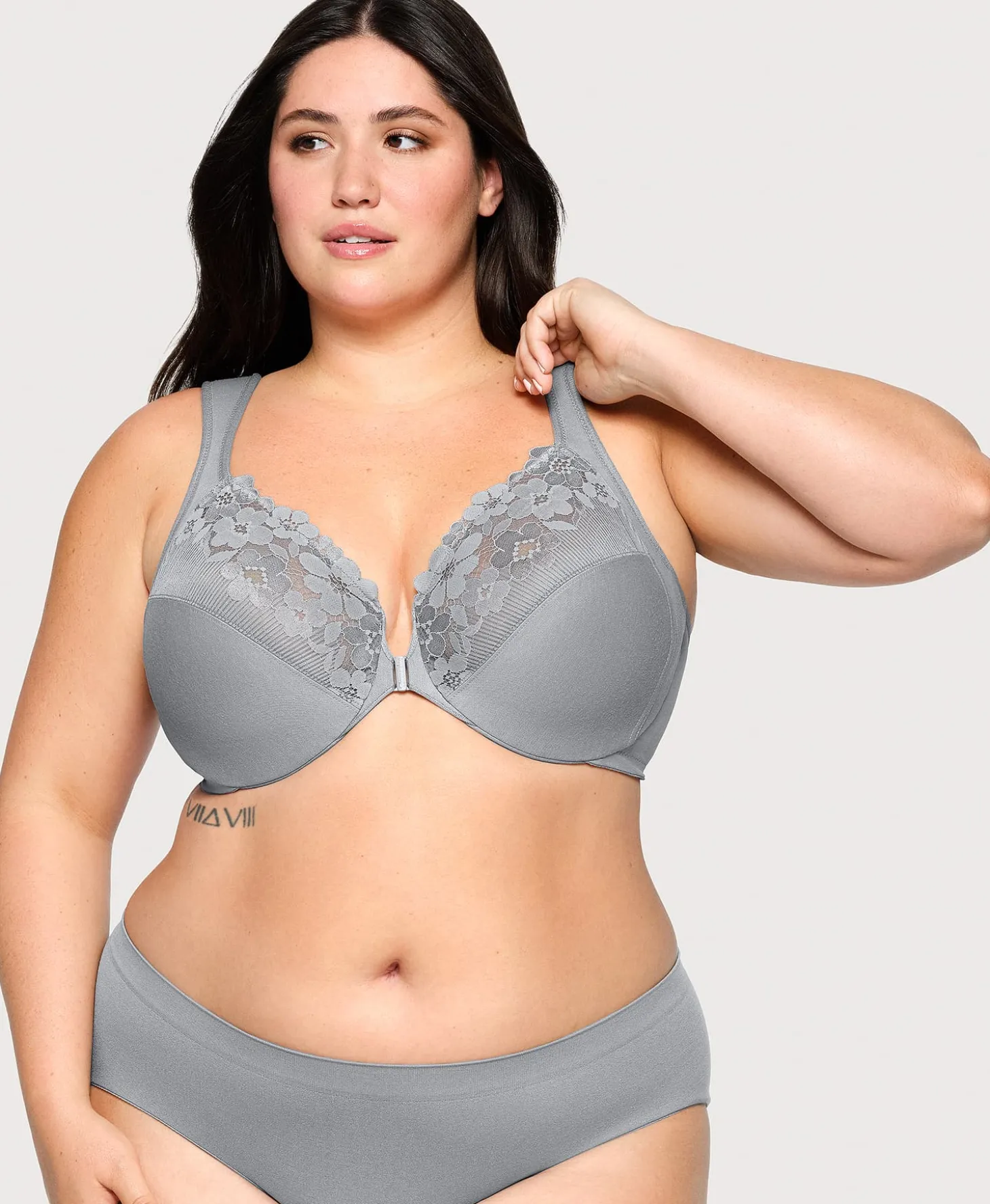 Front-Closure Cotton WonderWire Bra