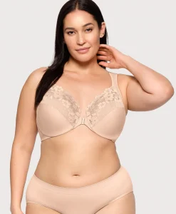 Front-Closure Cotton WonderWire Bra
