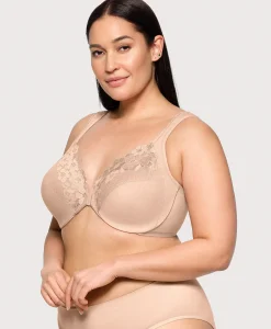 Front-Closure Cotton WonderWire Bra