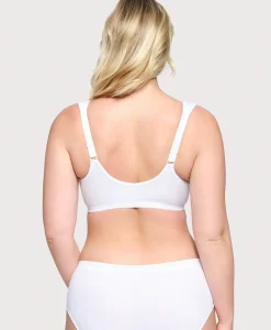 Front-Closure Cotton WonderWire Bra