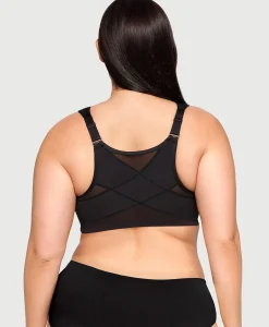Front-Closure Posture Back WonderWire Lace Bra