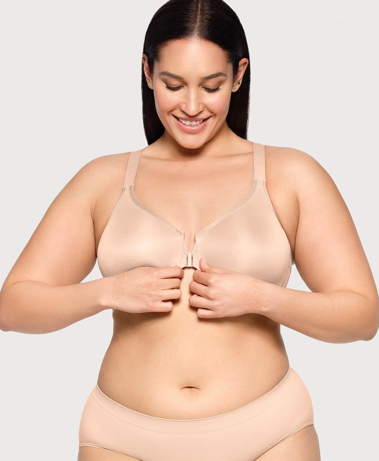 Front-Closure Posture Back WonderWire Bra