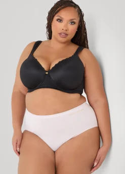Full Coverage Stretch Cotton Briefs