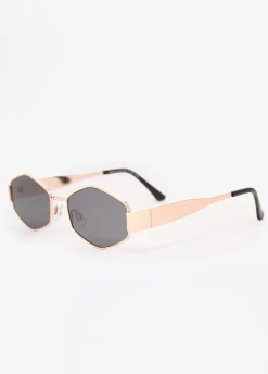 Geometric Framed Sunglasses