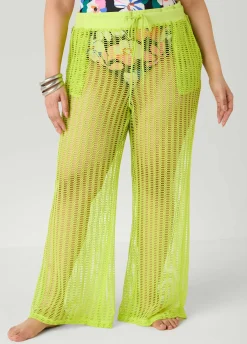 Given Kale Cover Up Mesh Pants