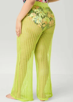 Given Kale Cover Up Mesh Pants