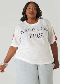 God First Patchwork Jersey