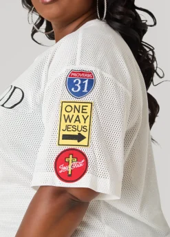 God First Patchwork Jersey