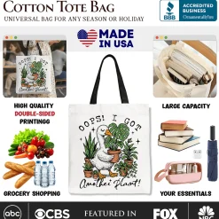 Got Another Plant Canvas Tote Bag