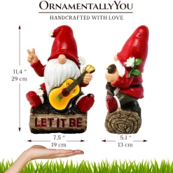 Hippy Gnome Figurine