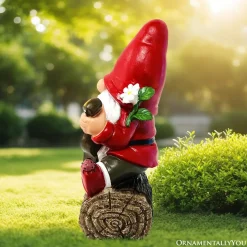 Hippy Gnome Figurine