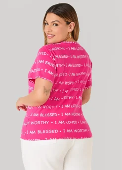 I Am Printed Tee