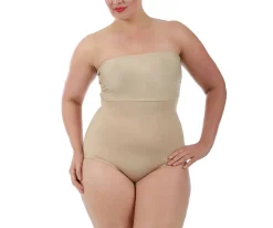 InstantFigure Bandeau Shapewear Bodysuit