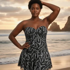 InstantFigure Feathers Swimdress