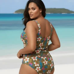InstantFigure Hawaii Hipster Swim Bottoms