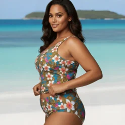 InstantFigure Hawaii Hipster Swim Bottoms