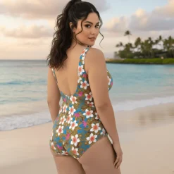 InstantFigure Hawaii Scoop Back Swimsuit