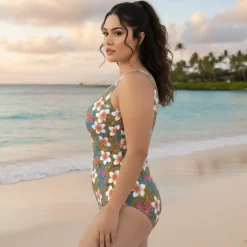 InstantFigure Hawaii Scoop Back Swimsuit