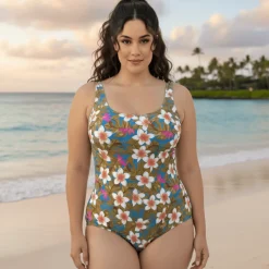 InstantFigure Hawaii Scoop Back Swimsuit