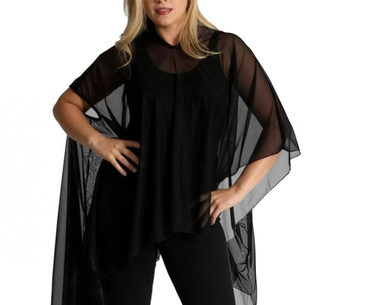 InstantFigure InstaWrap Mesh Shawl
