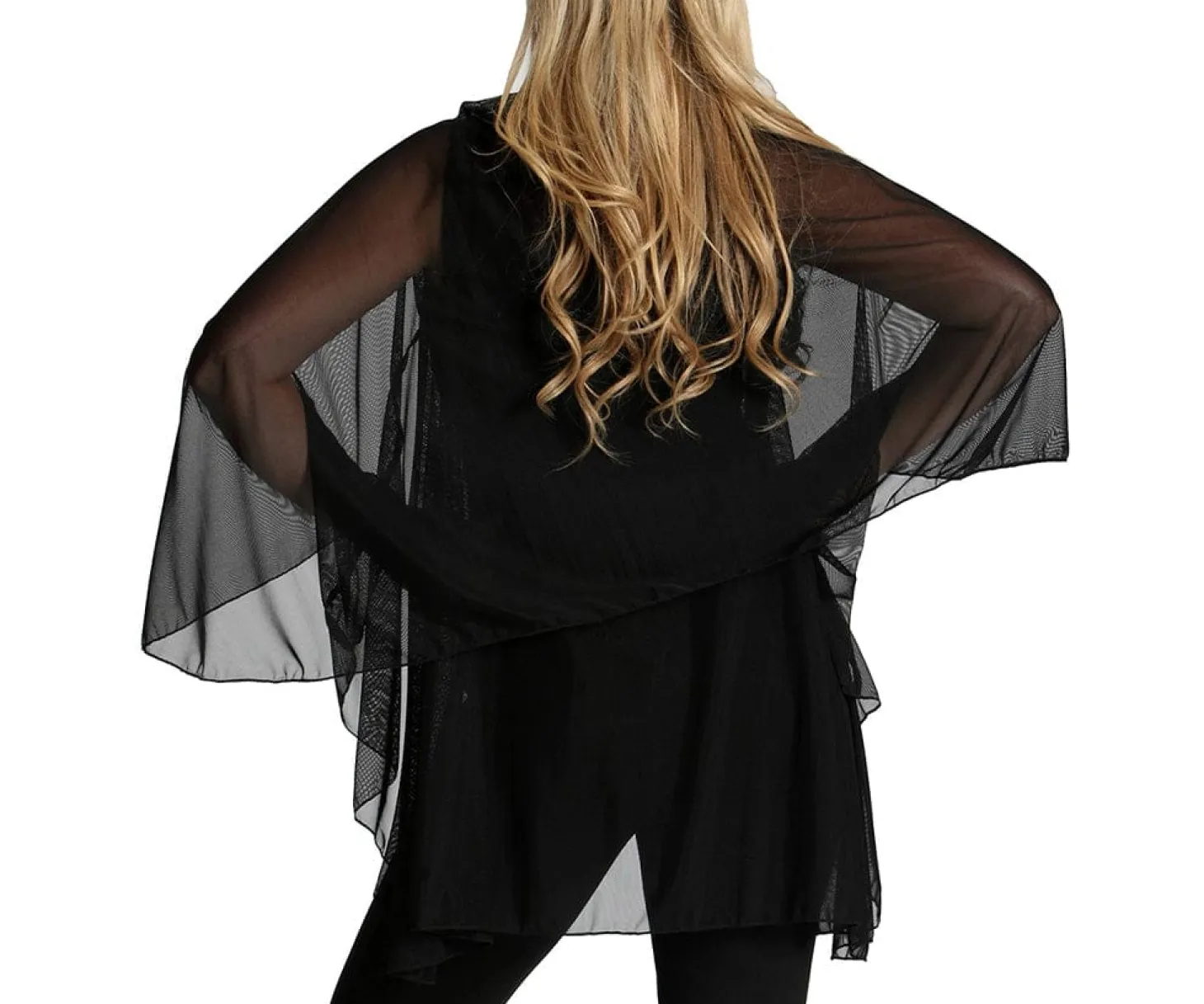 InstantFigure Mesh InstaWrap Shawl