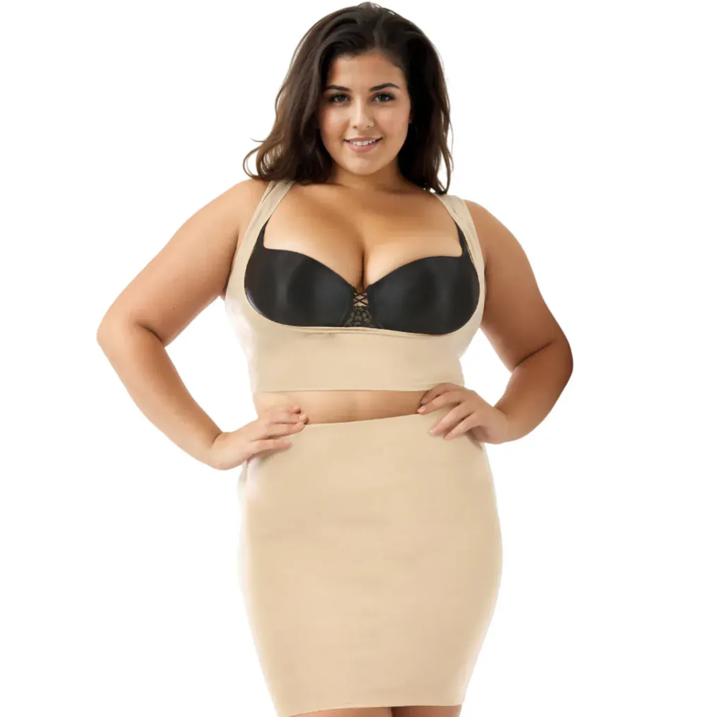 InstantFigure Shapewear Slip Skirt