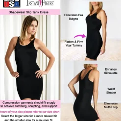 InstantFigure Shapewear Tank Dress