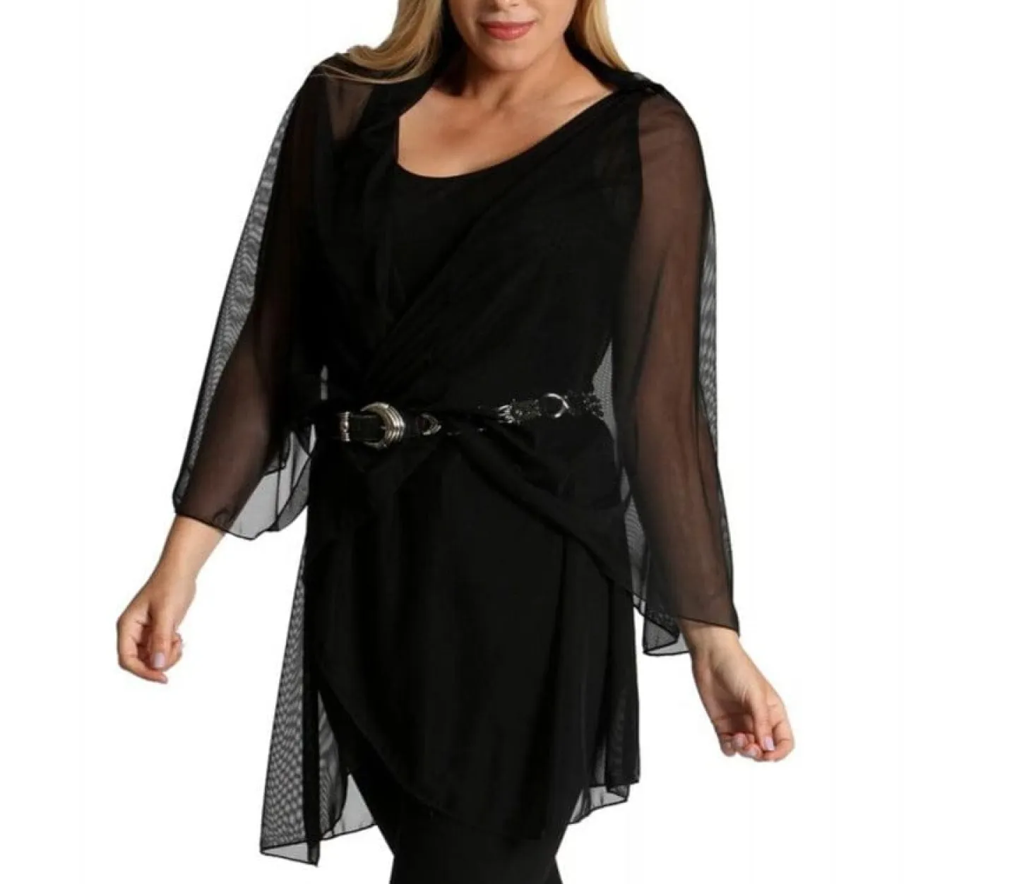 InstantFigure Short Mesh Coverup
