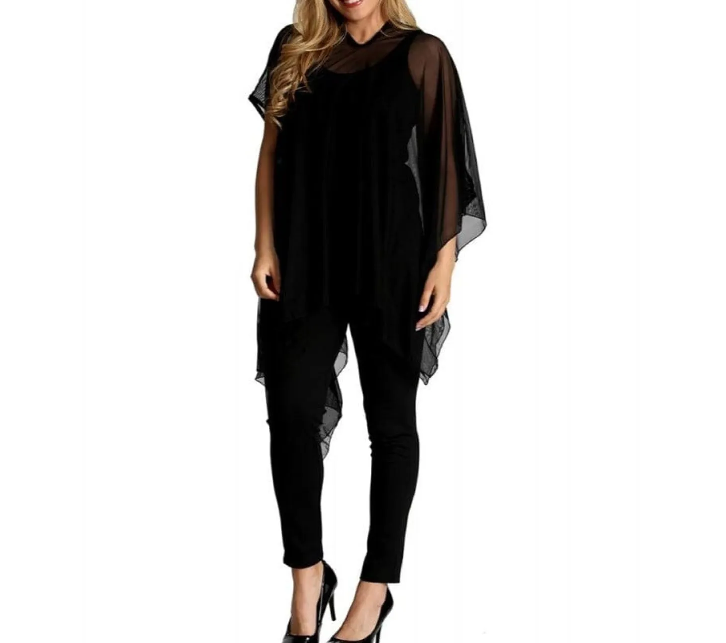 InstantFigure Short Mesh Coverup
