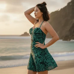 InstantFigure Tropical Swimdress