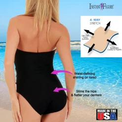 InstantFigure Twist Front Swimsuit