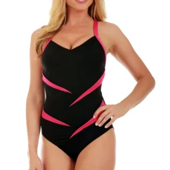 InstantFigure Two Tone Swimsuit