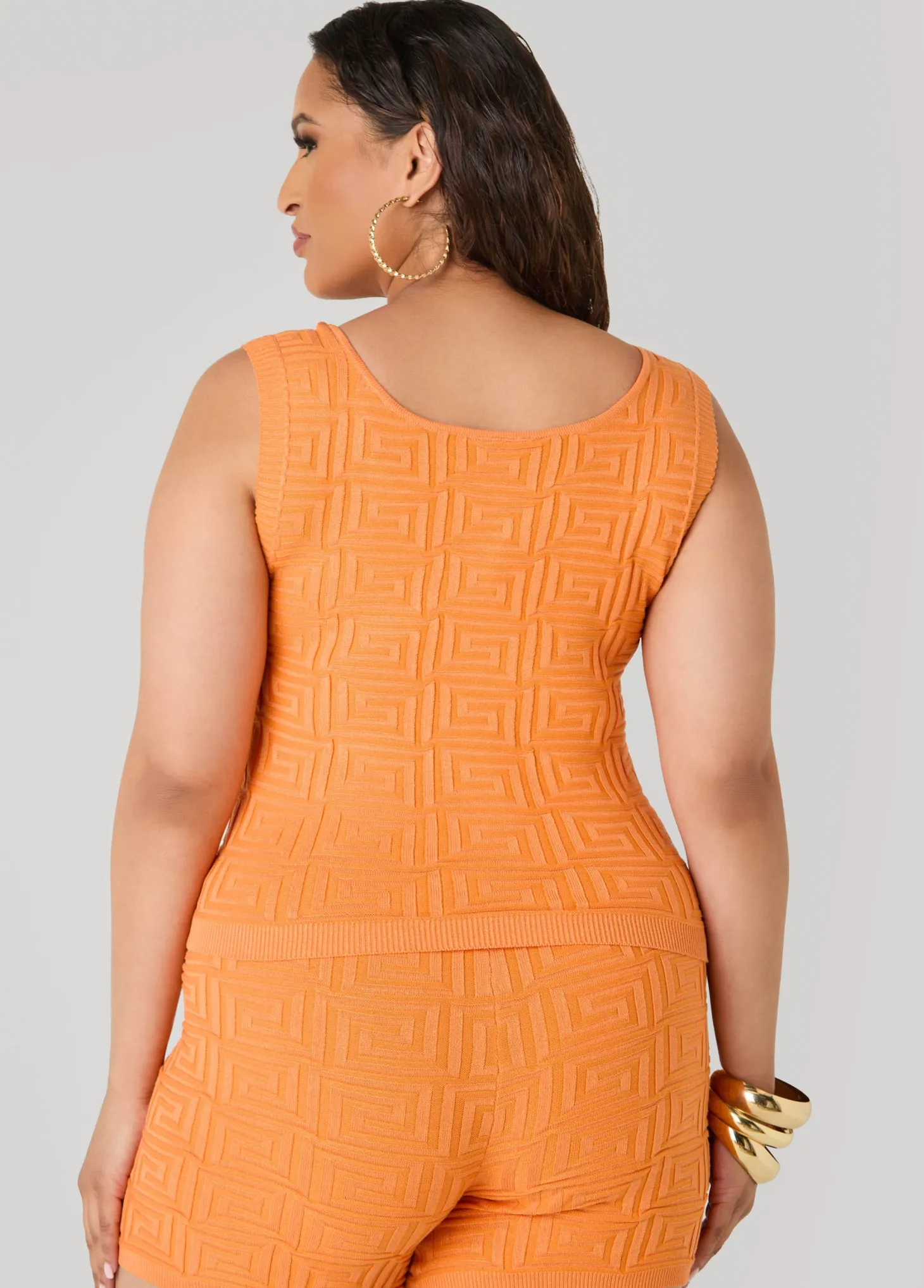 Jacquard Tank Top