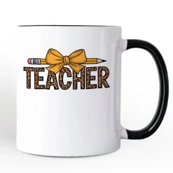 Leopard Teacher Ceramic Mug