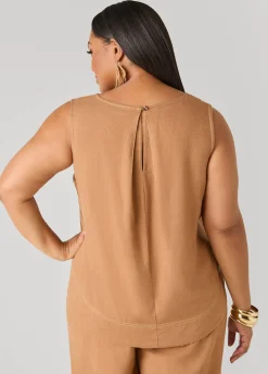 Linen Blend Top