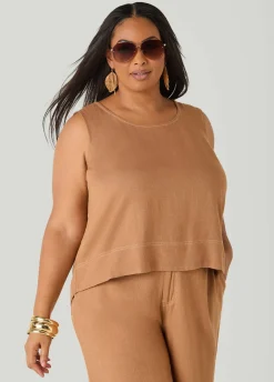 Linen Blend Top