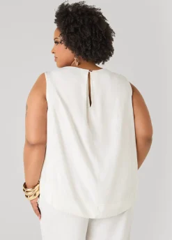 Linen Blend Top