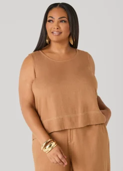 Linen Blend Top