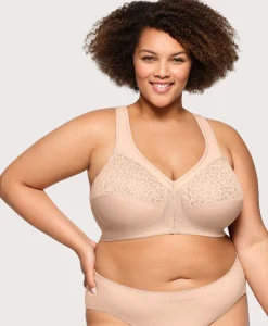 MagicLift Front-Closure Racerback Bra
