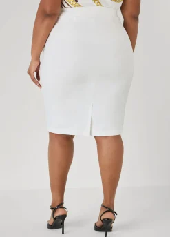 Millennium Twill Pencil Skirt