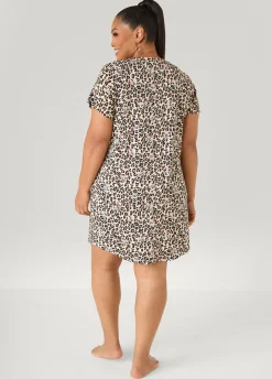 Moon To Noon Leopard Sleepshirt