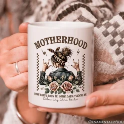 Motherhood Rocks Mug