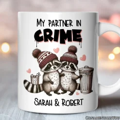 My Partner In Crime Ceramic Mug