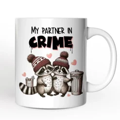 My Partner In Crime Ceramic Mug