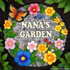 Nanas Garden Stepping Stone