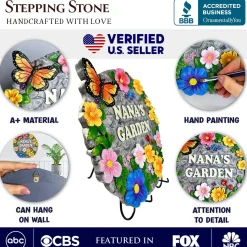 Nanas Garden Stepping Stone
