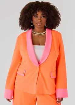 Neon Two Tone Blazer