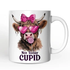 Not Today Cupid Ceramic Mug