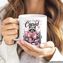 Not Today Cupid Ceramic Mug
